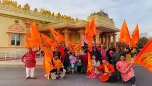 Inauguration of Ram Mandir celebrated in America with car rally