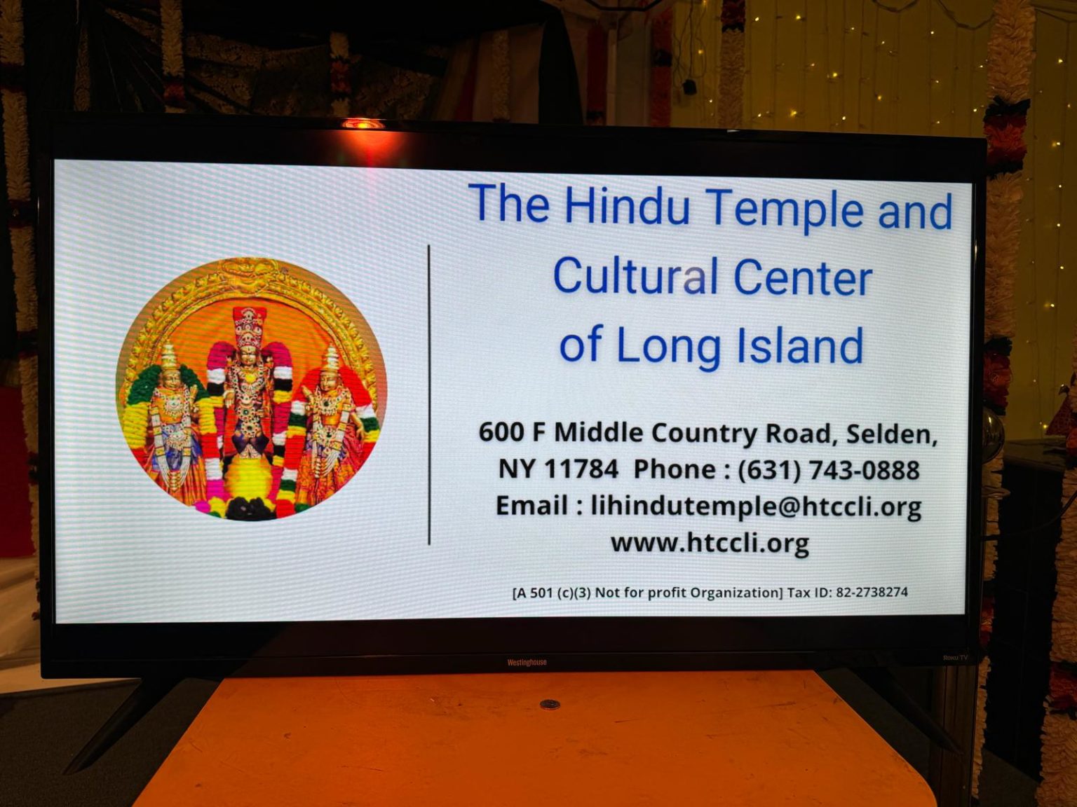 The Hindu temple and cultural center of Long Island, Selden, New York